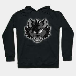 Possessed Hyena BW Hoodie